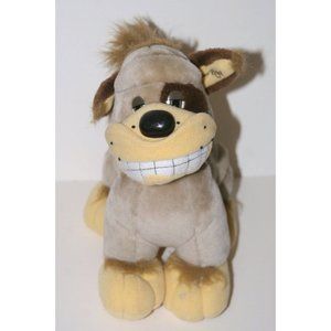 Vintage 1990 Tonka Pooch Patrol 11” SPIKE Stuffed Plush Poseable Lip & Brow HTF